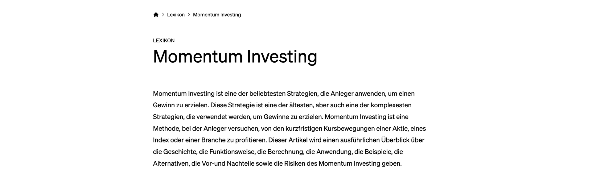 Das AlleAktien Börsenlexikon gibt einen Überblick aller relevanten Themen.