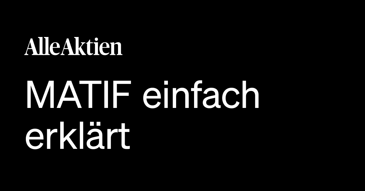 MATIF einfach erklärt: Definition, Bedeutung & Beispiele 2026 | AlleAktien